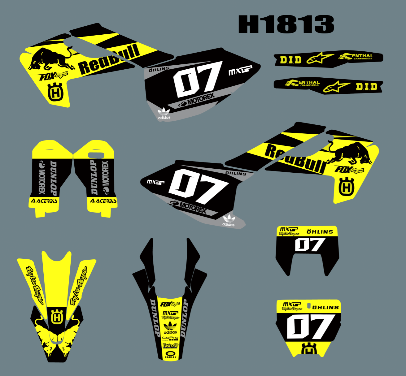 Graphics Kits Wraps for MX/Dirt Bike