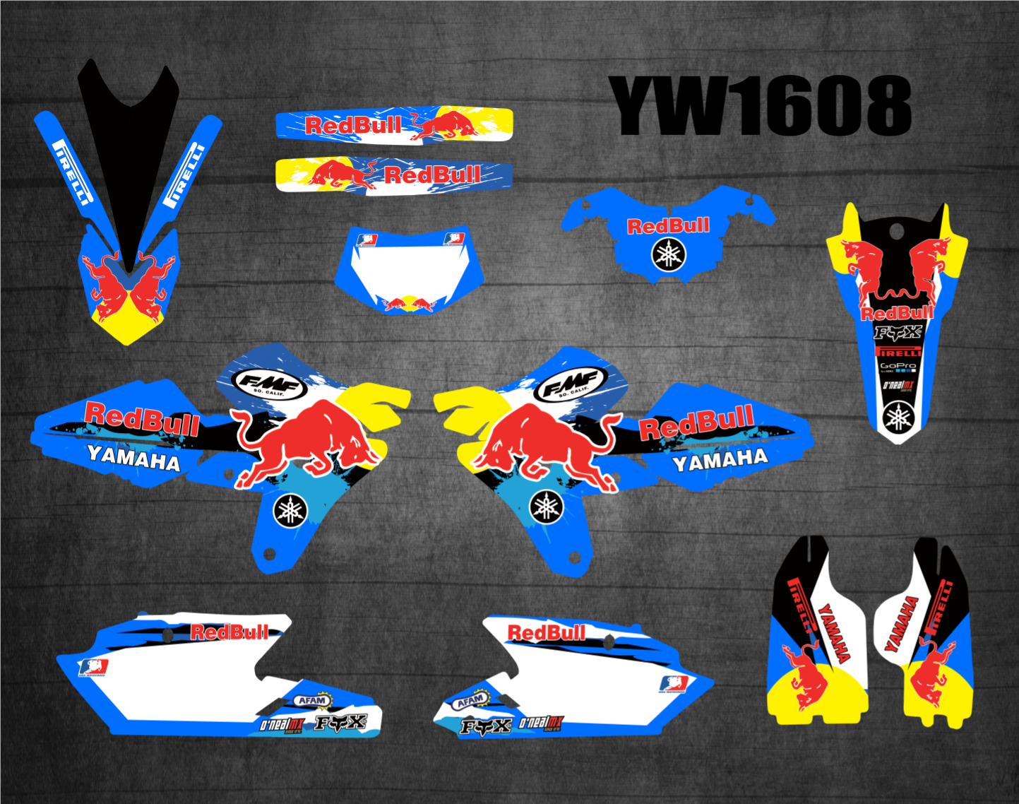 Graphics Kits Wraps for MX/Dirt Bike