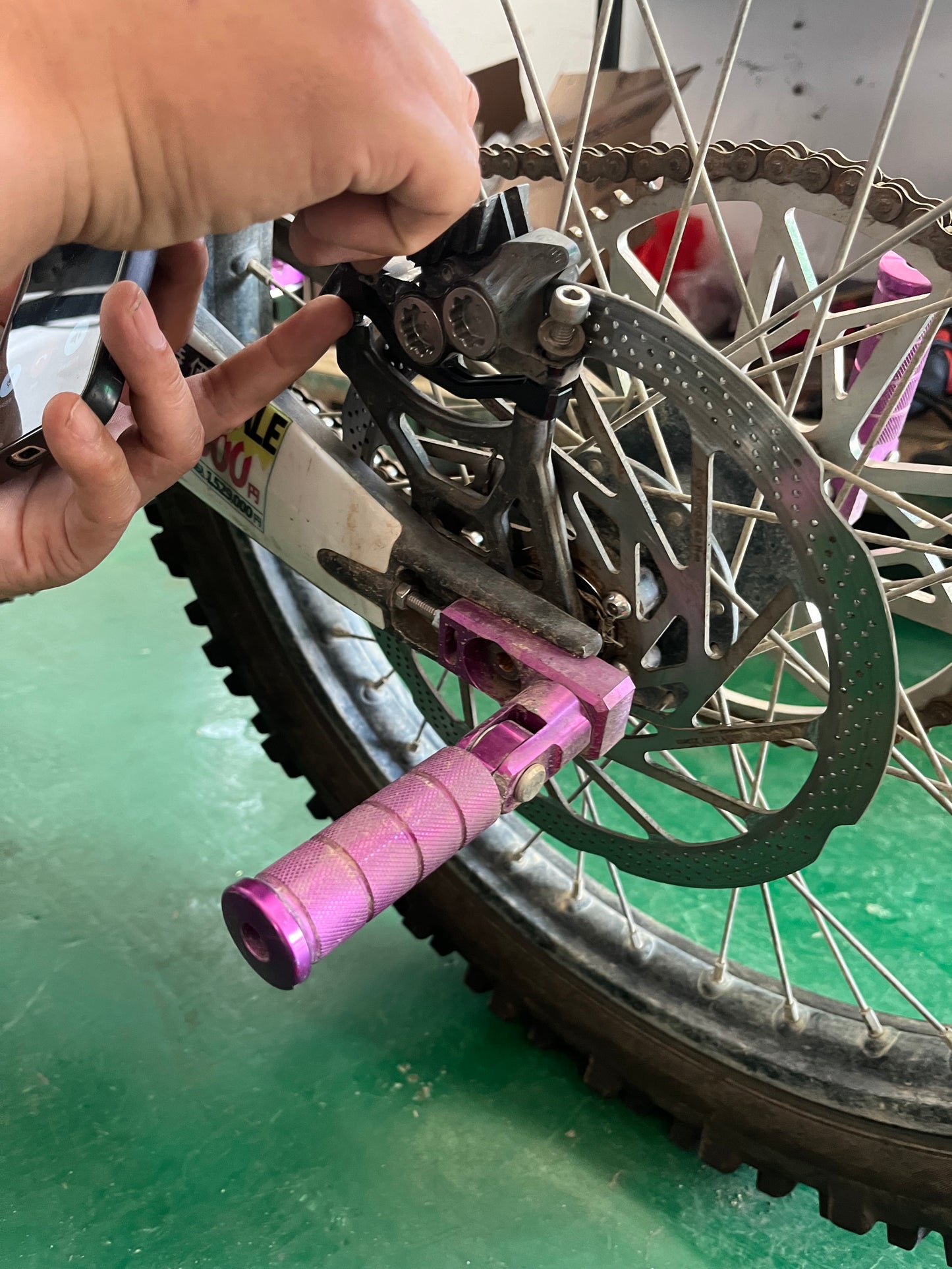 Rear Brake Rotor Adapter