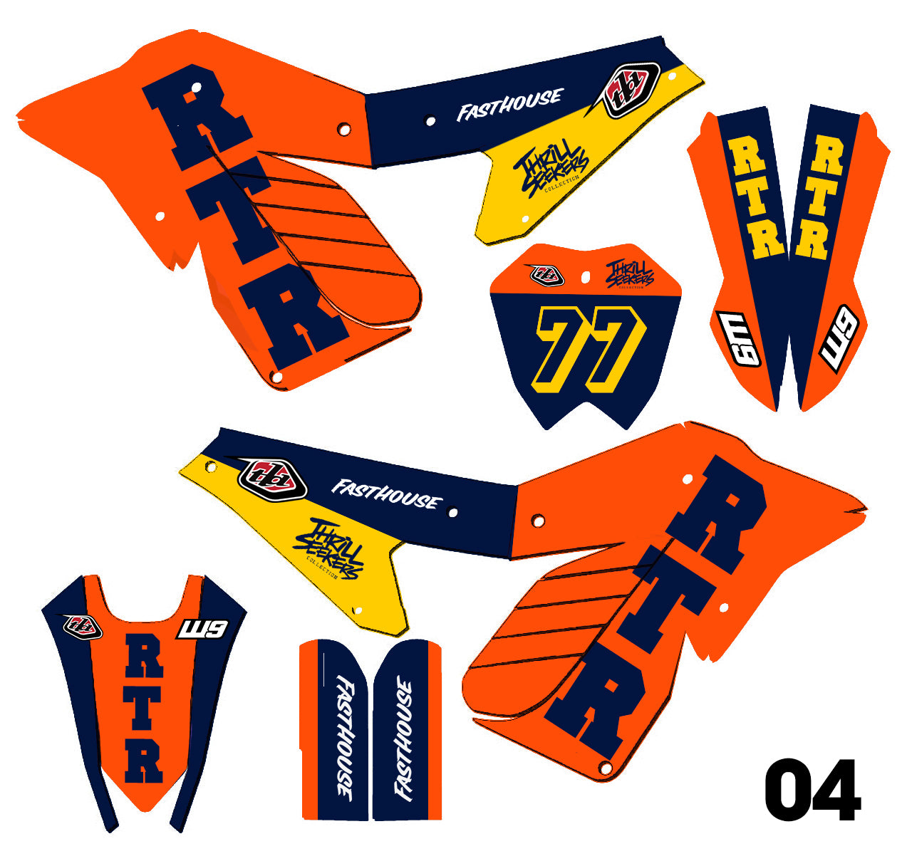 Custom ETM RTR Graphic Wraps
