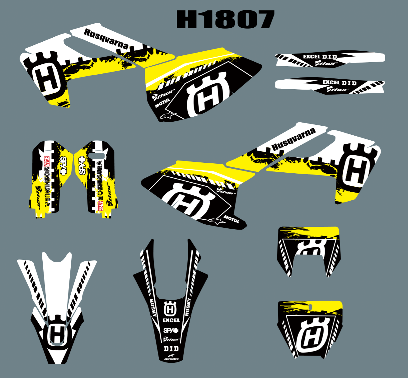 Graphics Kits Wraps for MX/Dirt Bike
