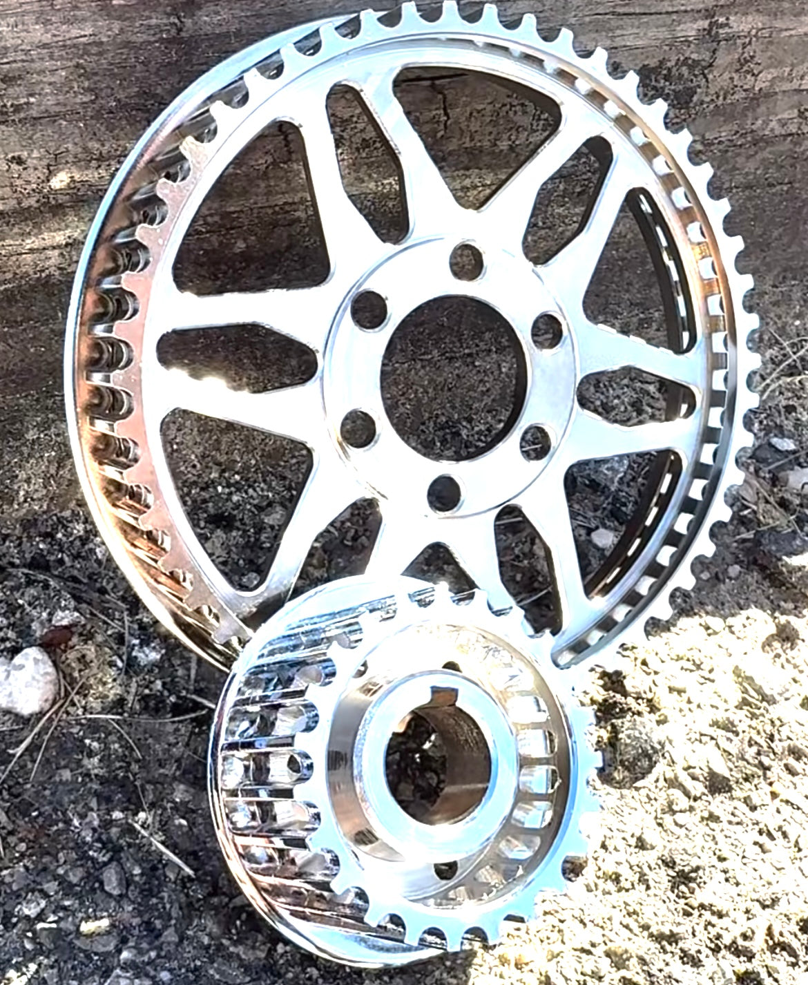 Primary Drive Carbon Belt Pulley Conversion Kit