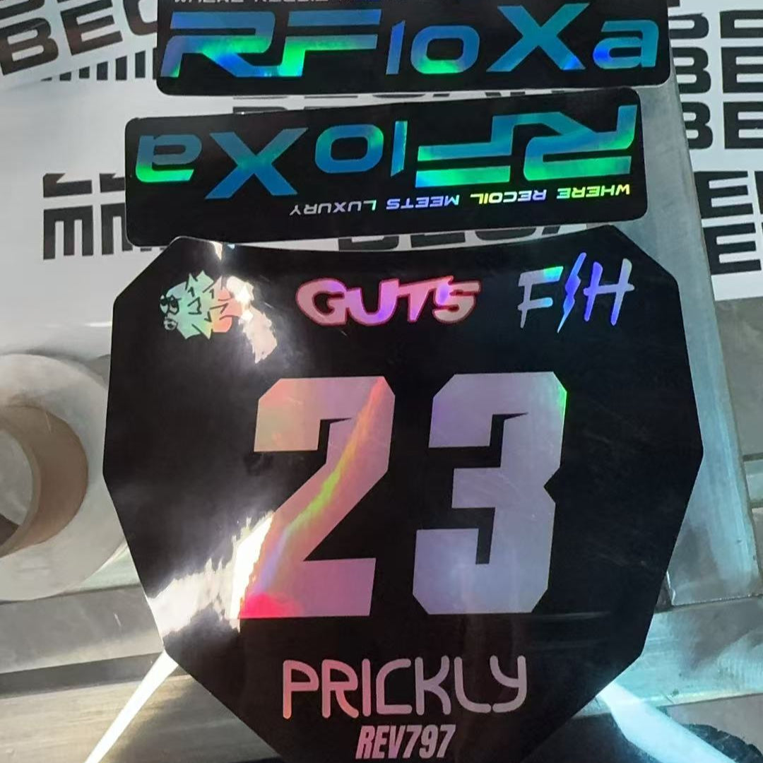 Custom Rear Fender & Fork Decal Kits