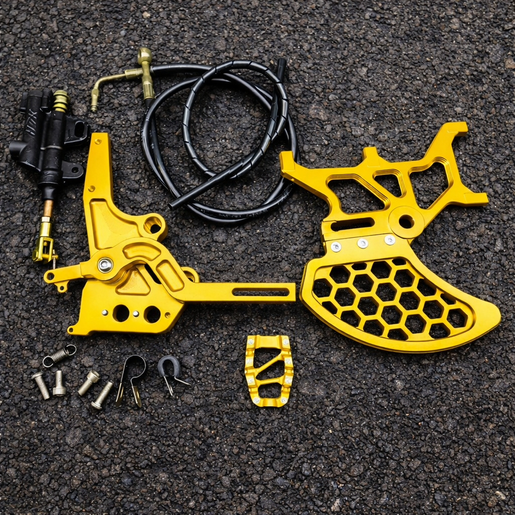Vorbestellung Surron Ultra Bee Scheinwerferabdeckung/Kettenschutz aus echter Kohlefaser