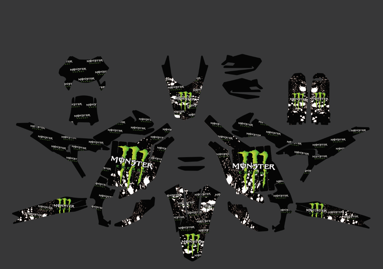 monster-custom surron ultra bee graphics kit