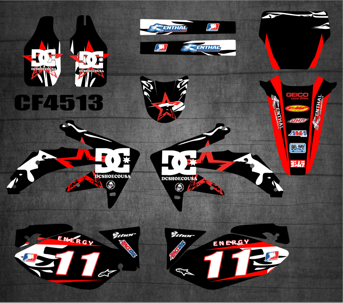 Graphics Kits Wraps for MX/Dirt Bike