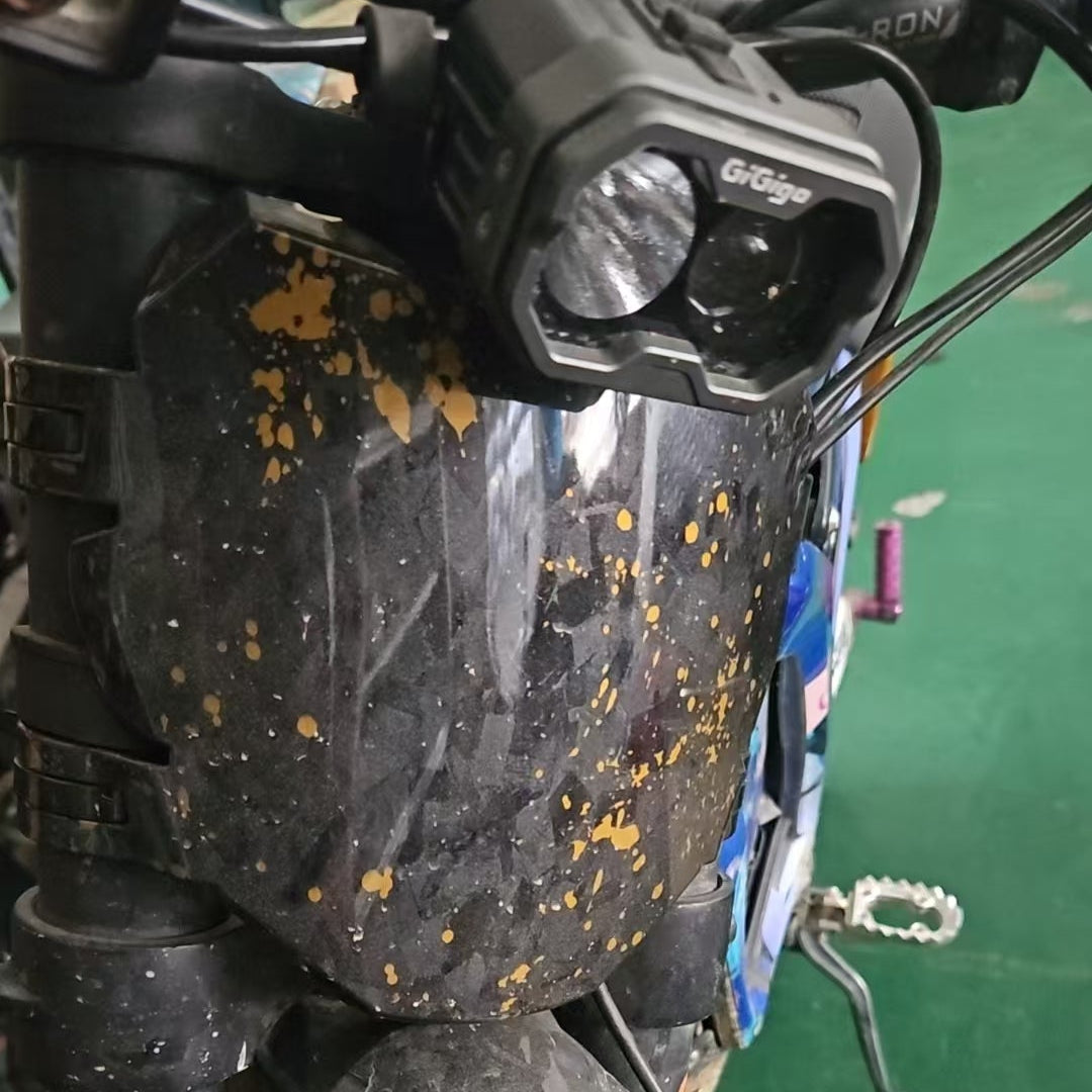 Calcomanía para matrícula delantera de moto de cross personalizada Stock&ODI