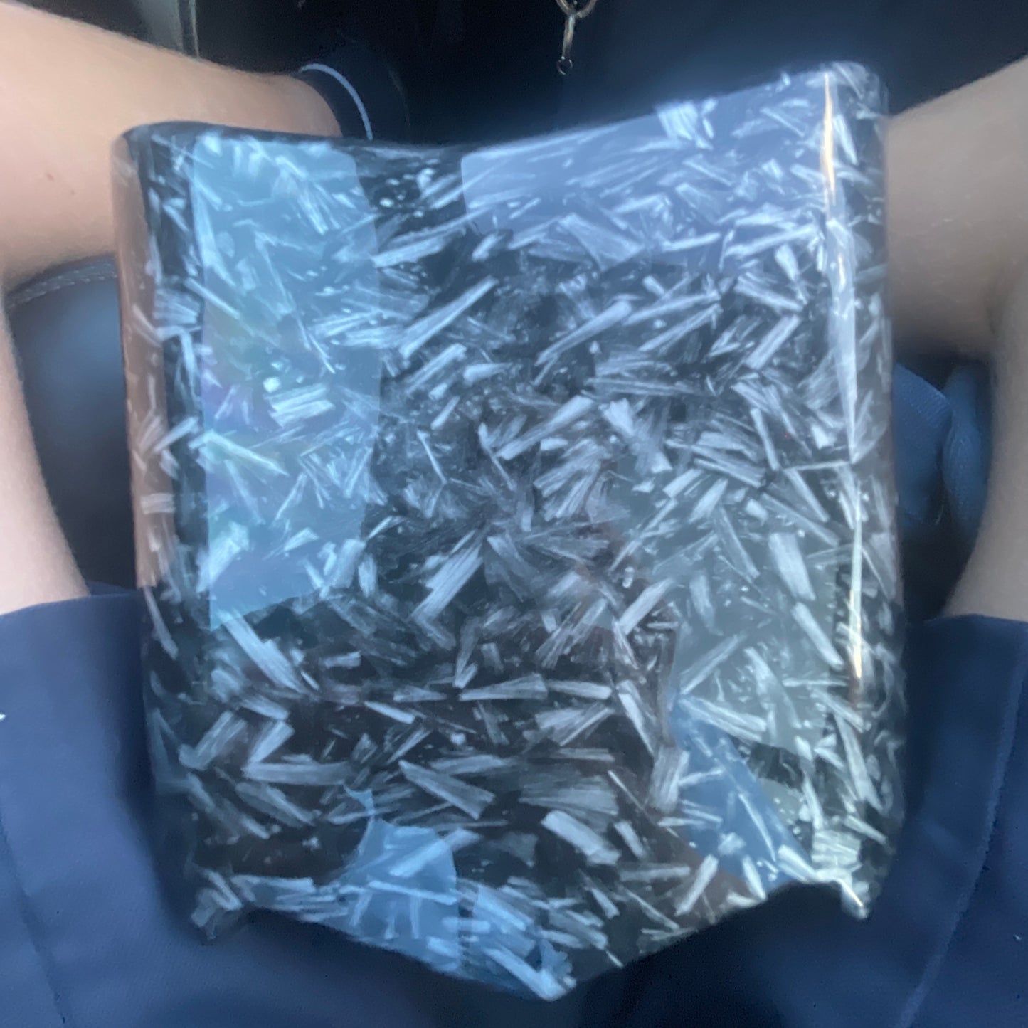 Glossy CNC Shield Number Plate