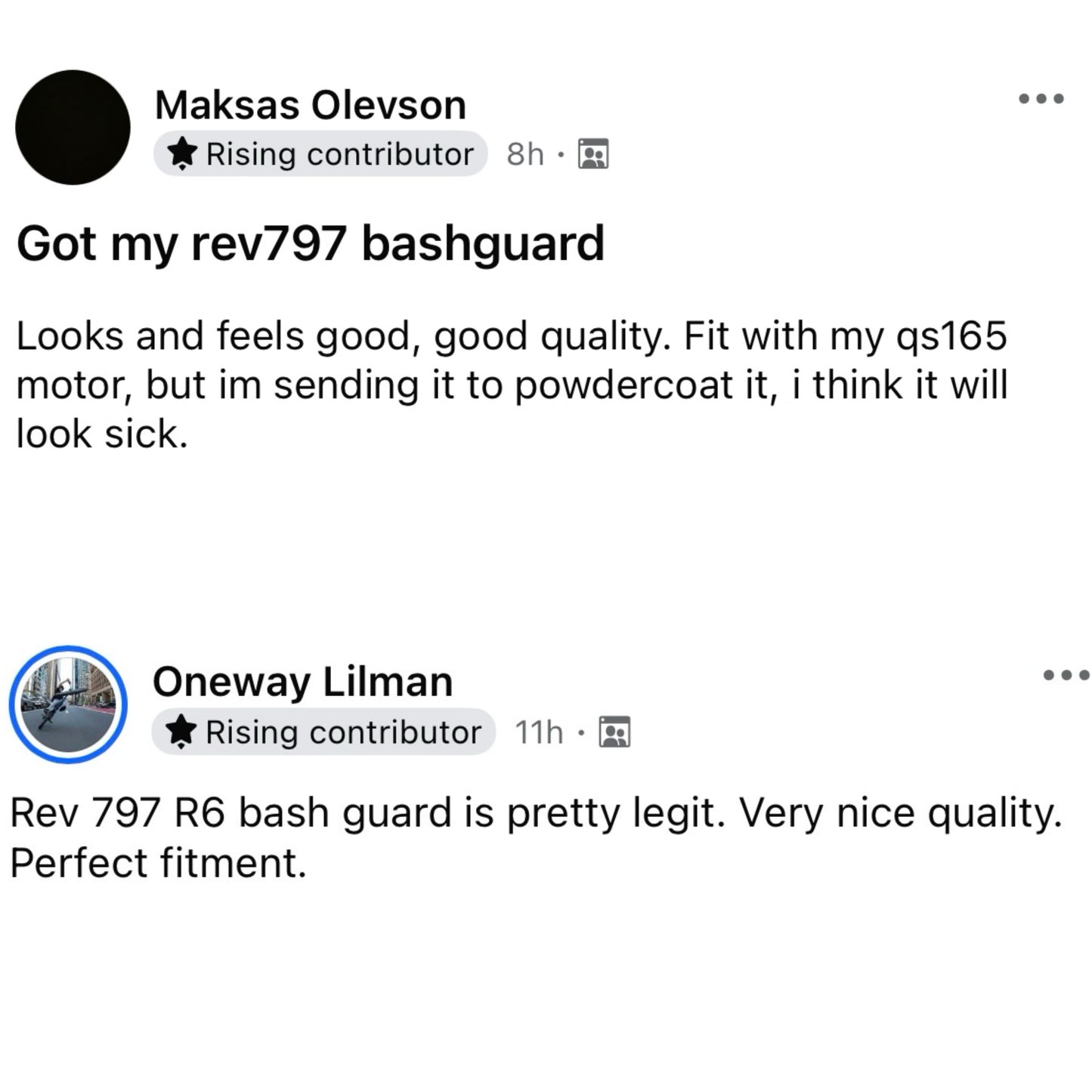 Vorbestellung Surron Ultra Bee Scheinwerferabdeckung/Kettenschutz aus echter Kohlefaser