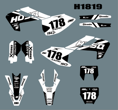Graphics Kits Wraps for MX/Dirt Bike