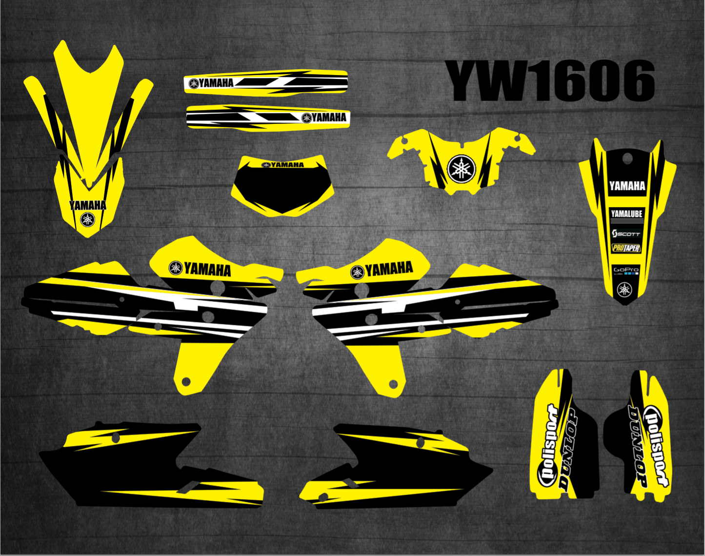 Graphics Kits Wraps for MX/Dirt Bike