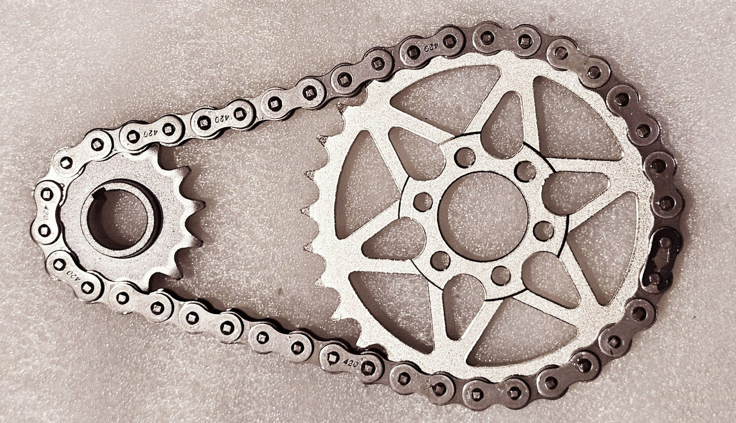 CNC Precision 420 Primary Chain Drive Conversion Kit