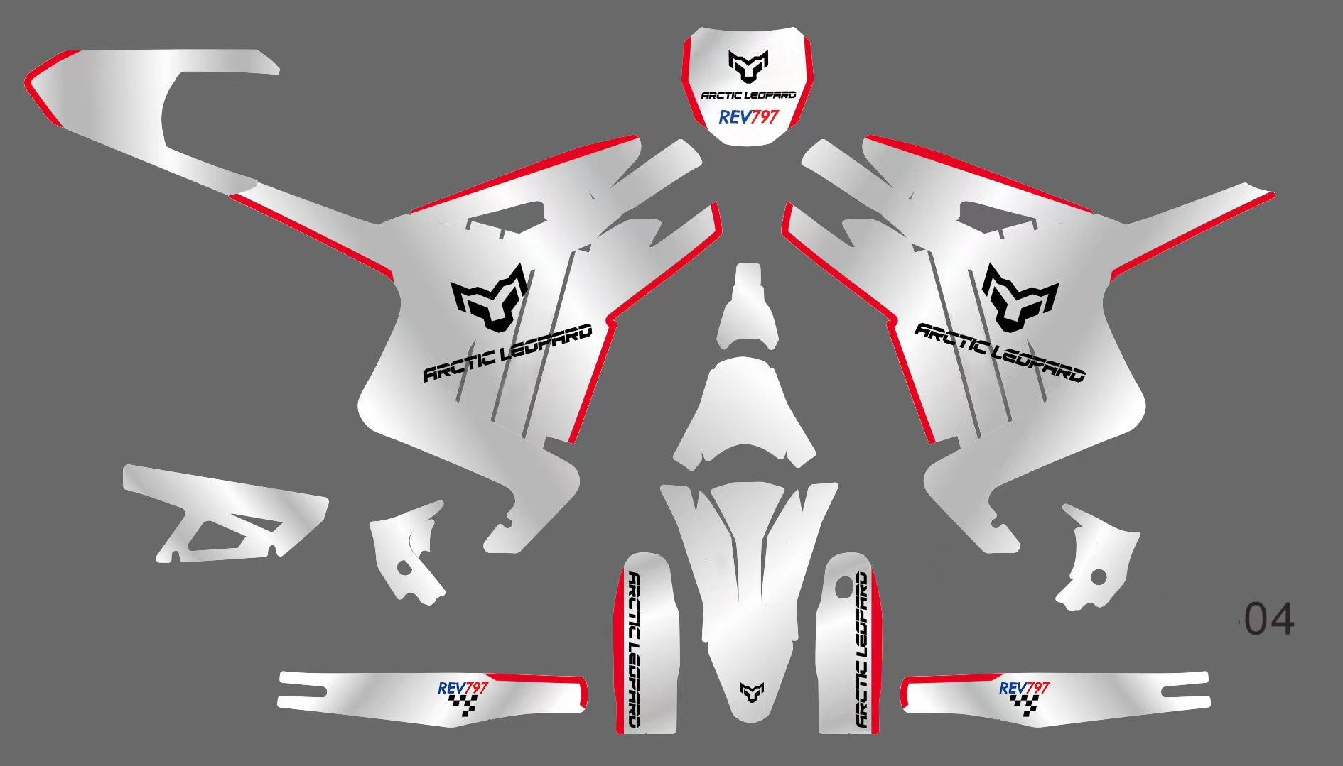 Fox Racing Graphic Wrap for Talaria Komodo, Ultra Bee, Volt SURGE