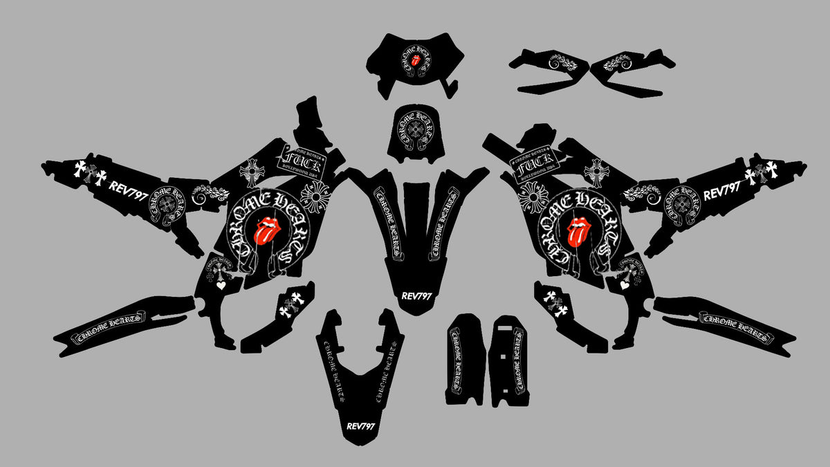 Chrome Hearts Graphic Wrap Kit