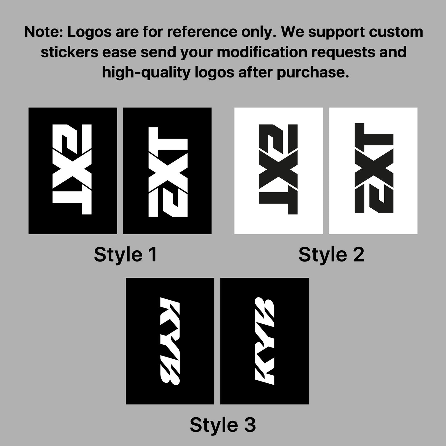 Custom Stock Fork Graphic Stickers for Surron Bee/Talaria MX/EridePro/79Bike/Ventus Dirt Bike