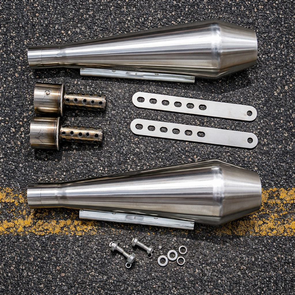 Preorder Handmade 304 Stainless Steel Slip-On Muffler
