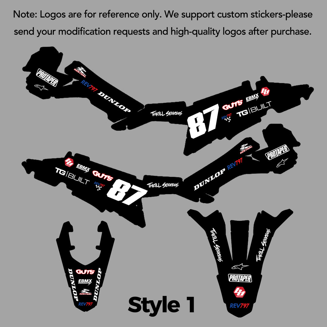 Eride Pro SS/SS 2.0/3.0 Graphics Wraps – REV797