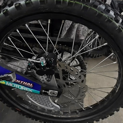 Rear Moto Pre-Bled DOT Brake with Bronze Caliper for ERide Pro SS 1.0/2.0