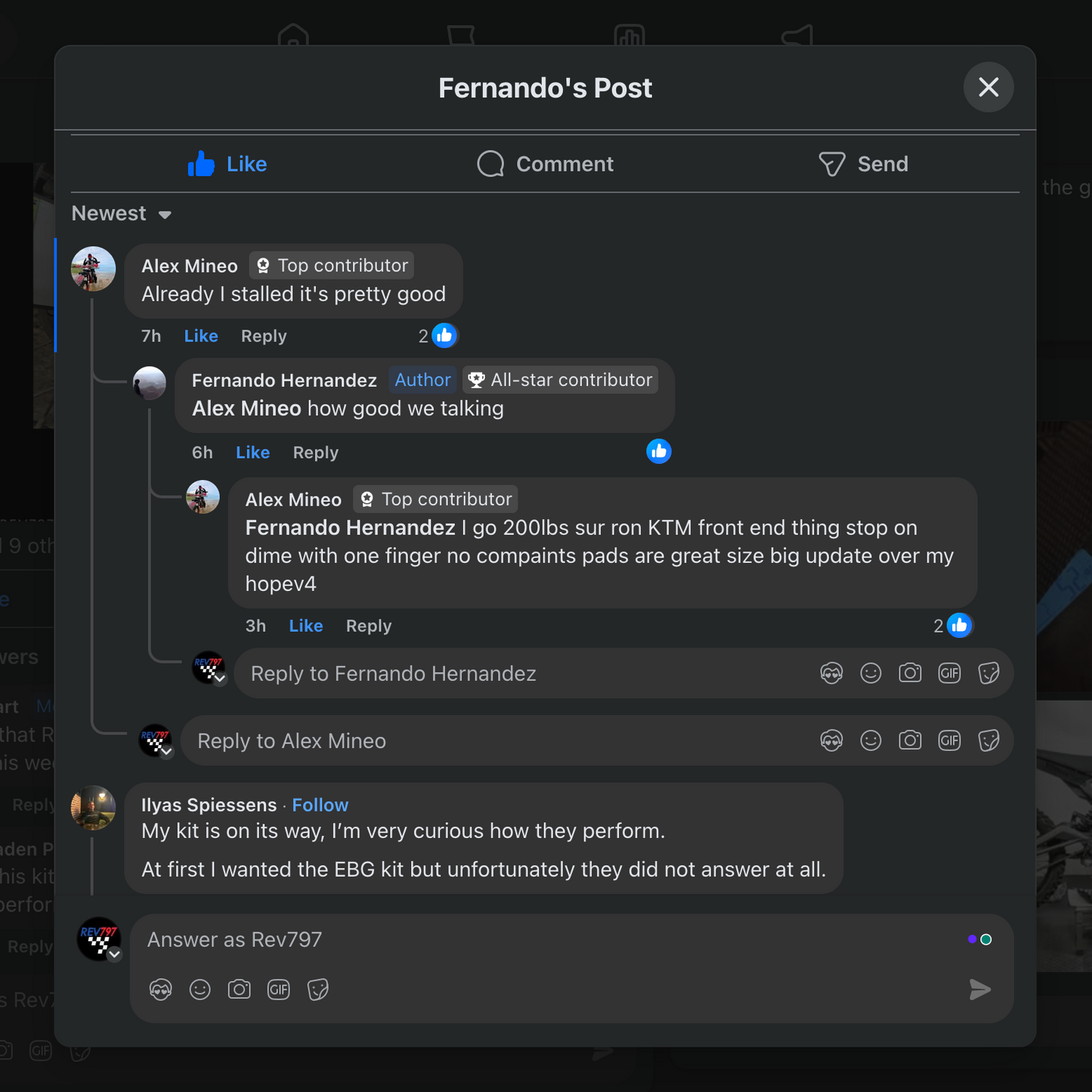 SALE Moto DOT Brake Kit for Light Bee and Ultra Bee