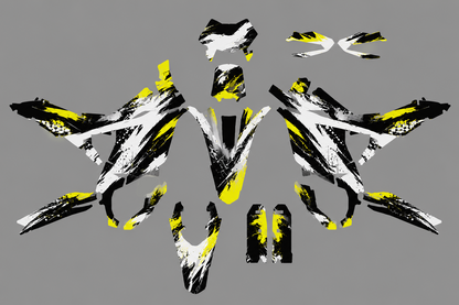 Brush Stroke Graphics Wrap