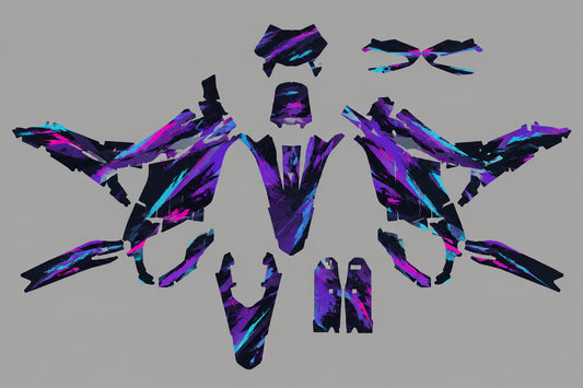 Midnight Glitch Graphics/Wrap
