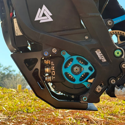 Vorbestellung Surron Ultra Bee Scheinwerferabdeckung/Kettenschutz aus echter Kohlefaser