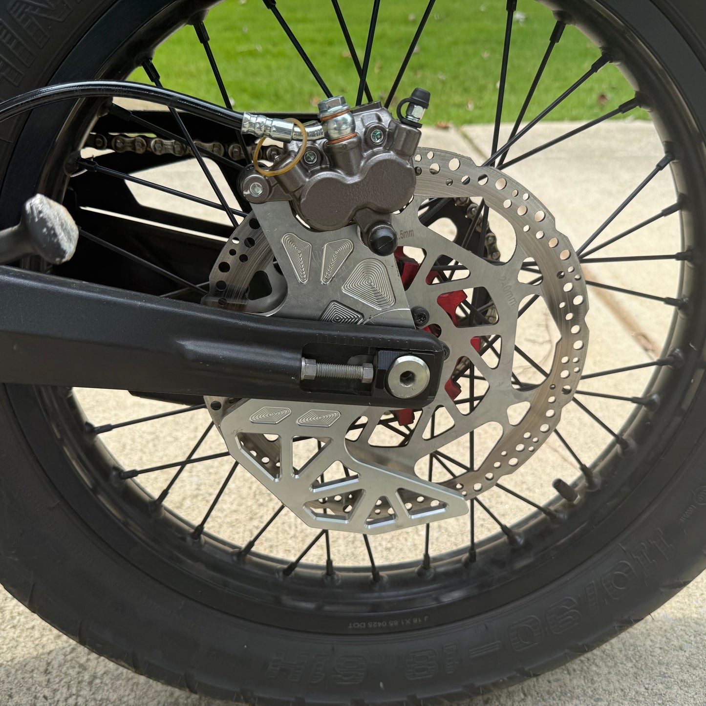 [Black Friday Price] Pre-Bled DOT Ultra Bee Brake with Bronze Caliper for Arctic Leopard XE Pro S/Enduro/ Vetra Blazer