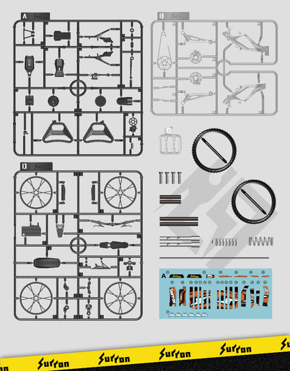 2025 Surron DIY Mini Scale Model