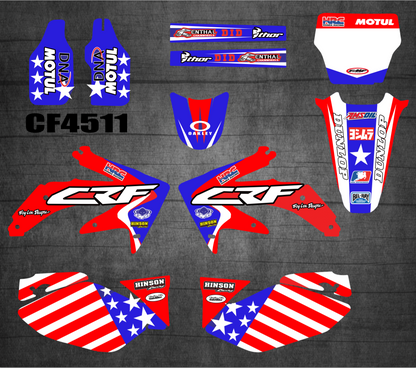 Graphics Kits Wraps for MX/Dirt Bike