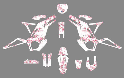 Custom Emoto Cherry Blossom Graphics Wrap