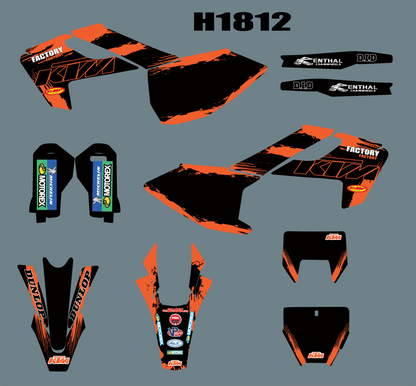 Graphics Kits Wraps for MX/Dirt Bike