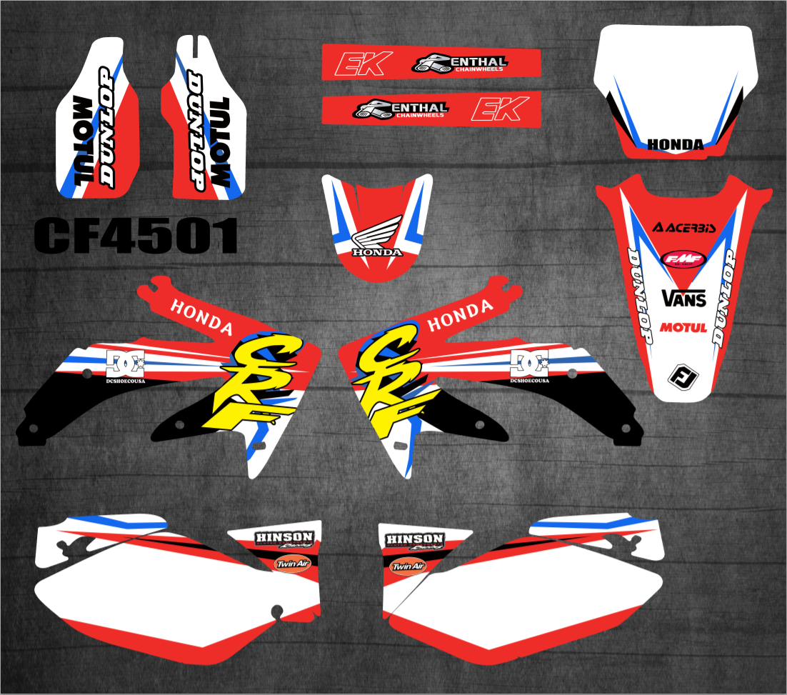 Graphics Kits Wraps for MX/Dirt Bike