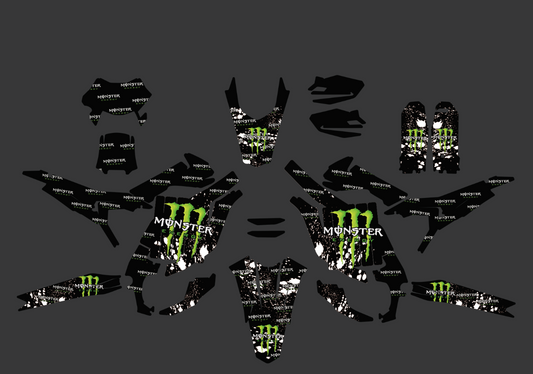 monster-custom surron ultra bee graphics kit