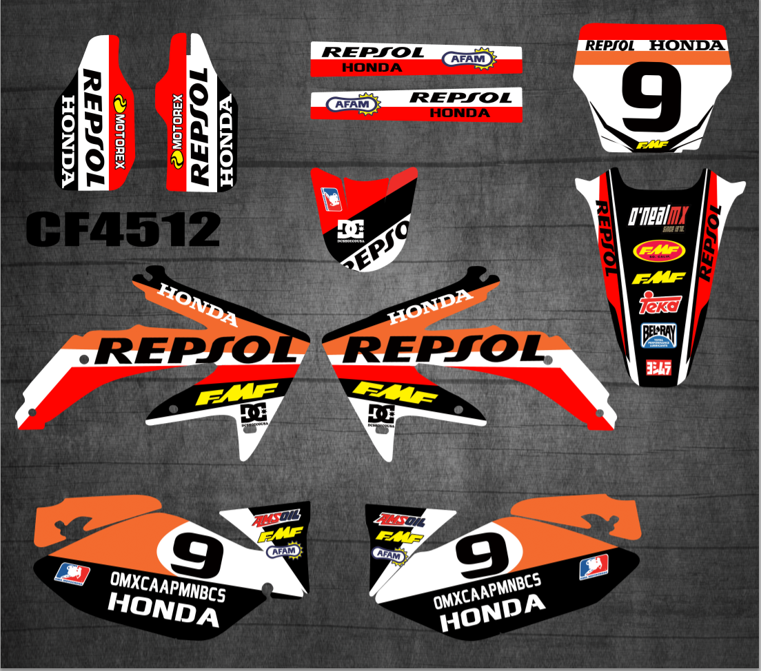 Graphics Kits Wraps for MX/Dirt Bike
