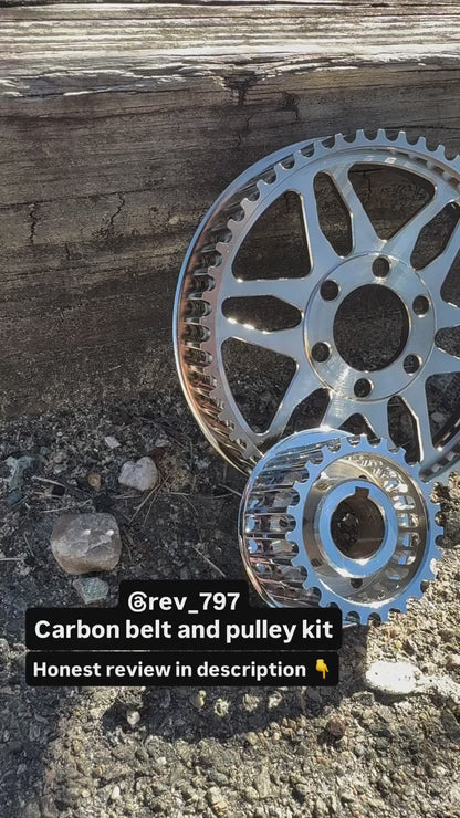 SALE Primary Drive Carbon Belt CNC Pulley Conversion Kit