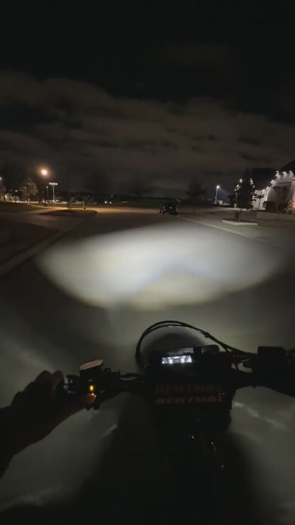 Vorbestellung Surron Ultra Bee Scheinwerferabdeckung/Kettenschutz aus echter Kohlefaser