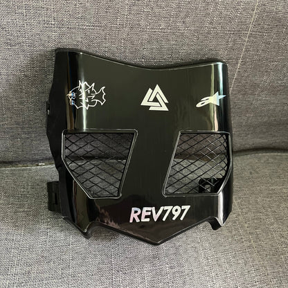 Custom Sticker with Front Vented Plate