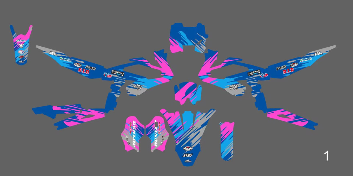 Custom Surron Hyper Bee Graphics Wrap Decal Sticker – REV797