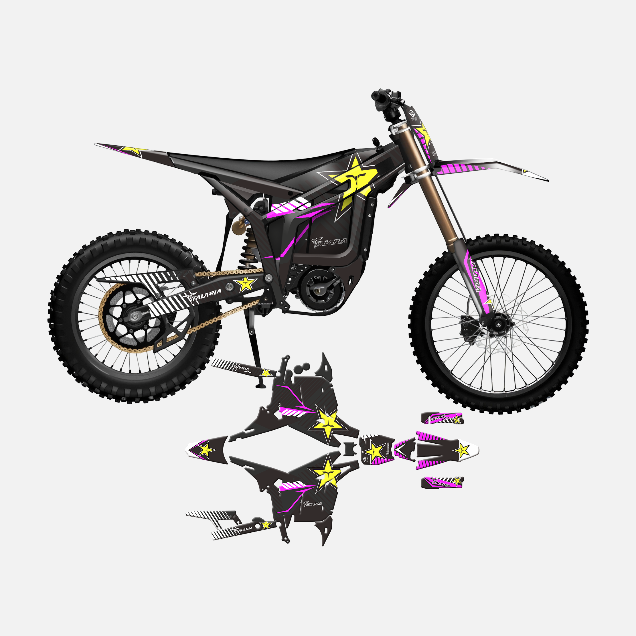 Talaria XXX/X3 PRO MX3/M4/M5 KOMODO Graphics Wraps – REV797